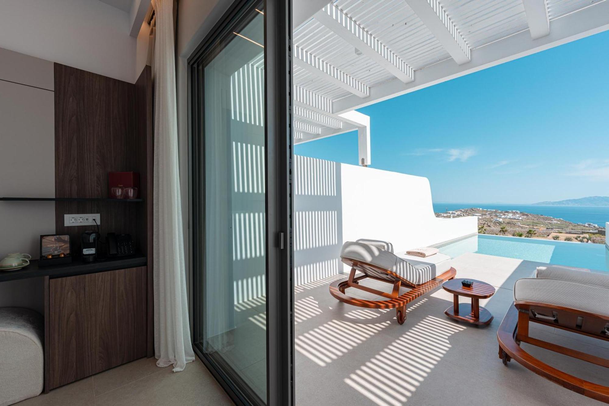 Muse Of Mykonos Luxury Suites Mykonos Town Zewnętrze zdjęcie